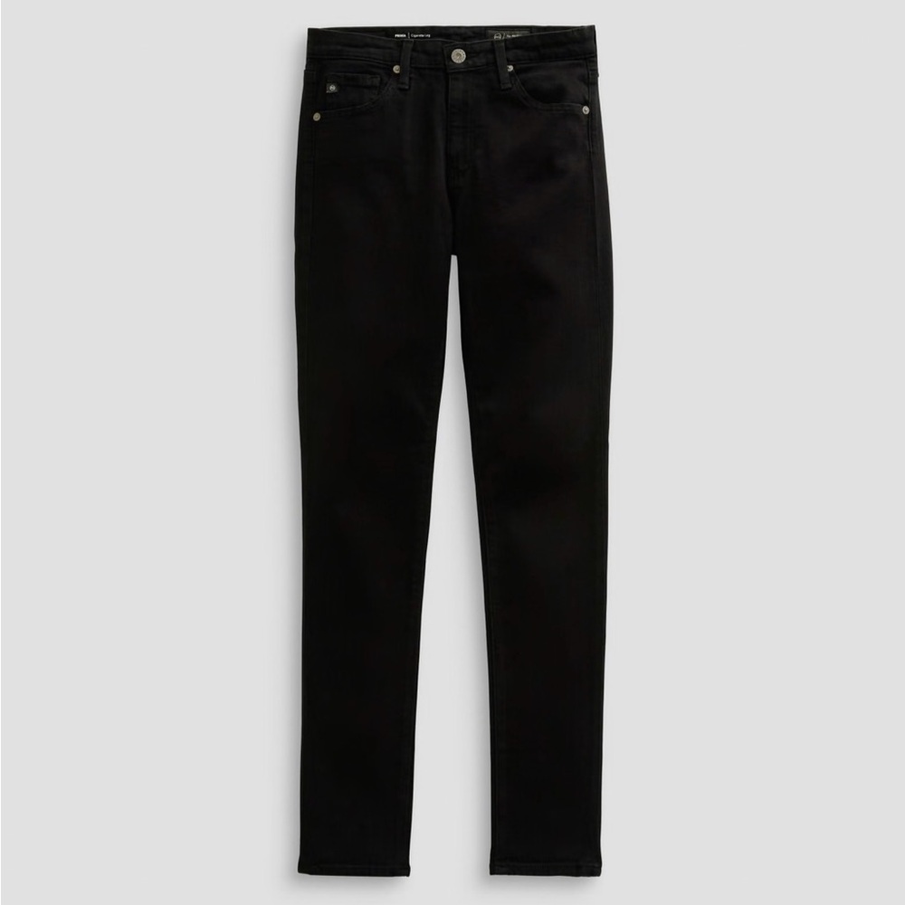 LIKE NEW AG Adriano Goldschmied The Prima Mid-Rise Stretch Black Jeans Size 27R
